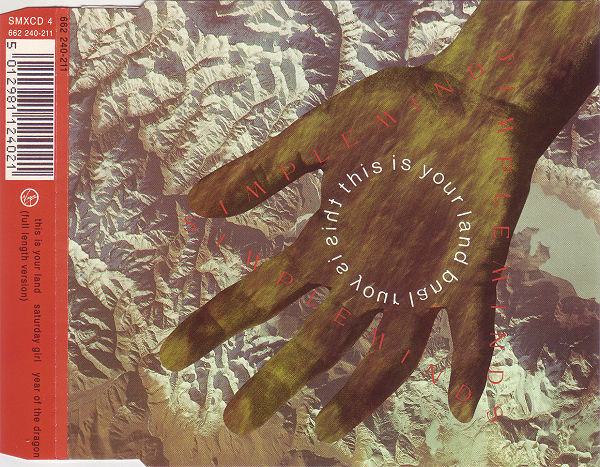 Simple Minds - This Is Your Land (CD, Single)