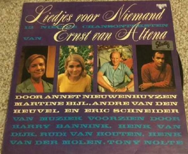 Ernst van Altena - Liedjes Voor Niemand (LP)