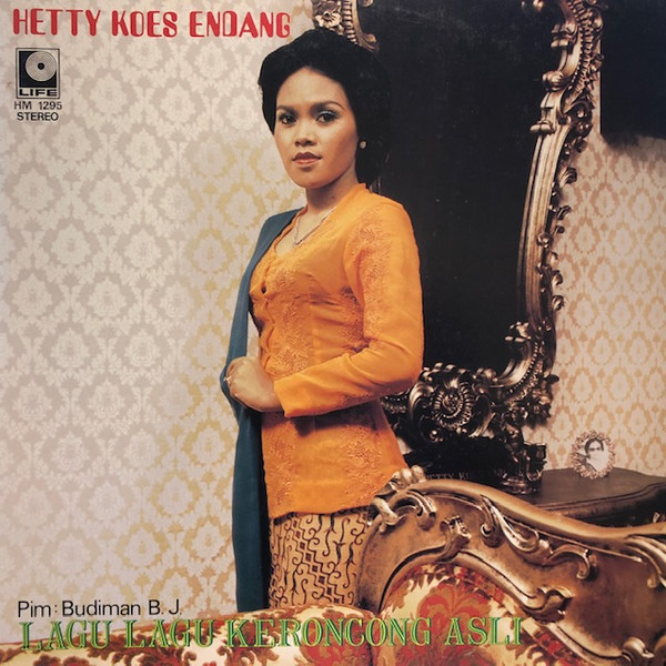 Hetty Koes Endang - Lagu Lagu Keroncong Asli (LP, Album)
