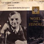 Günther Lüders Spricht Joachim Ringelnatz - Aus Dem Gedichtband "Und Einmal Steht Es Neben Dir" (10", Mono)