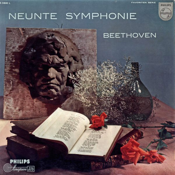 Ludwig van Beethoven, Willem Van Otterloo, The Hague Philharmonic, Erna Spoorenberg, Hermann Schey, Frans Vroons, Amsterdamer Toonkunst-Chor - Neunte Symphonie,  D-Moll, Op. 125 (LP, Mono)