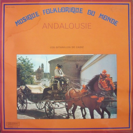 Los Gitanillos De Cadiz - Andalousie (LP, Album, RE)