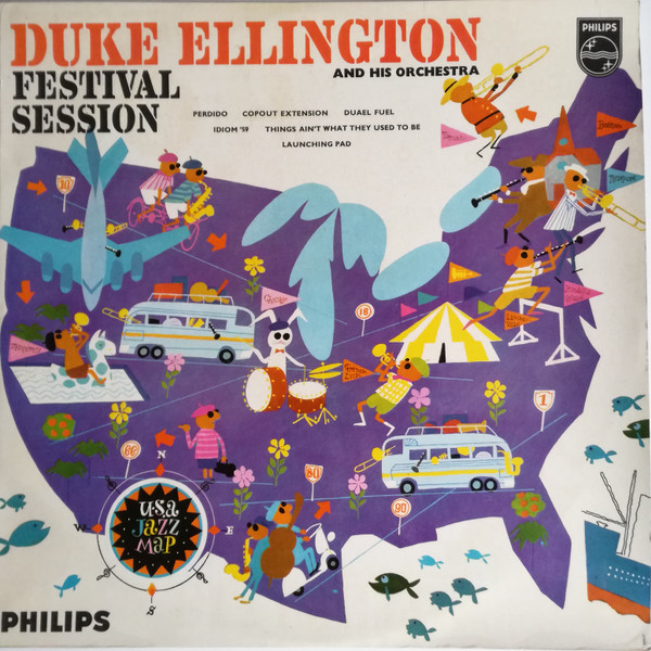 Duke Ellington And His Orchestra - Festival Session (LP, Album)