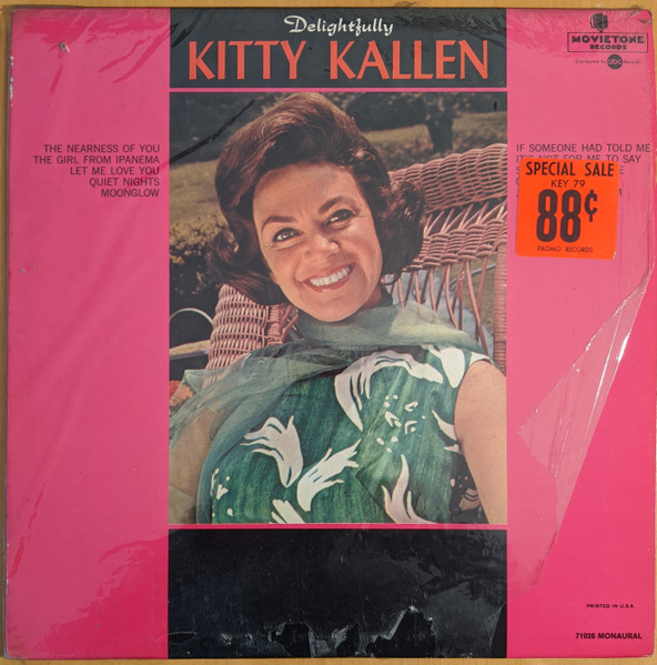 Kitty Kallen - Delightfully Kitty Kallen (LP, Album, Mono)