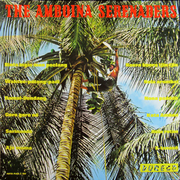 Ming Luhulima And His Amboina Serenaders - The Amboina Serenaders (LP, Album, RE)