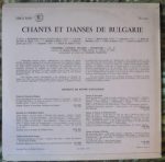 Ensemble Maiakovski - Chants Et Danses De Bulgarie (LP, Album) - Afbeelding 2