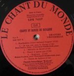 Ensemble Maiakovski - Chants Et Danses De Bulgarie (LP, Album) - Afbeelding 3