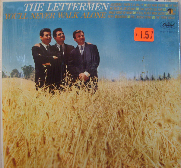 The Lettermen - You'll Never Walk Alone (LP, Album, Mono)