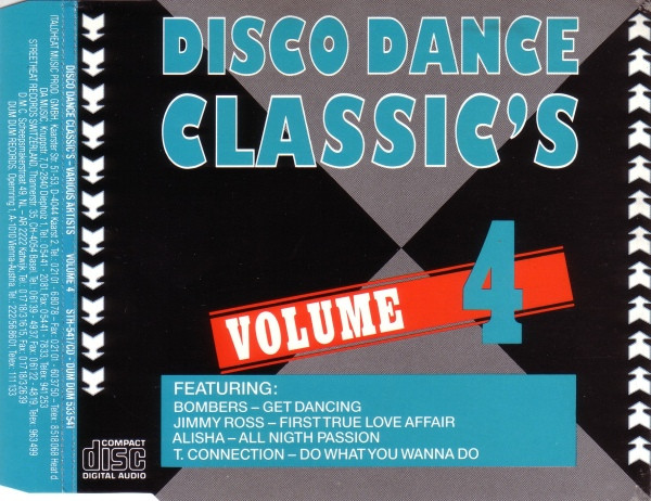 Various - Disco Dance Classic's Volume 4 (CD, Comp)