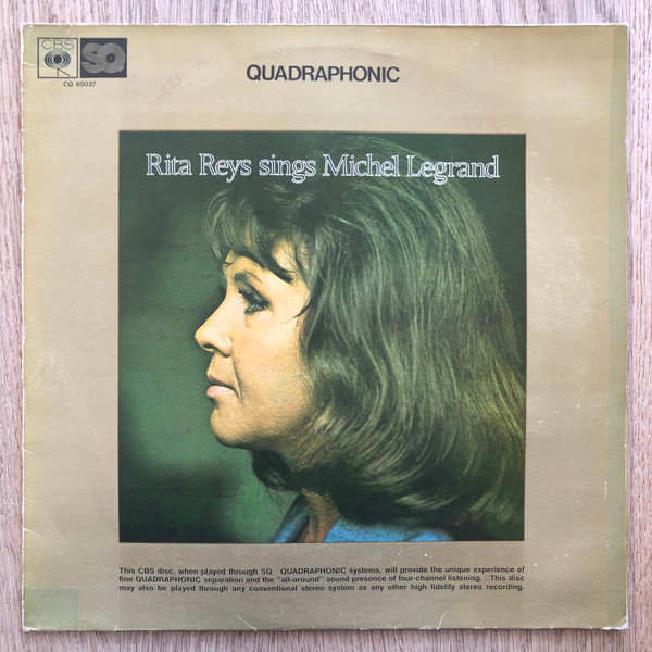 Rita Reys - Rita Reys Sings Michel Legrand (LP, Quad)