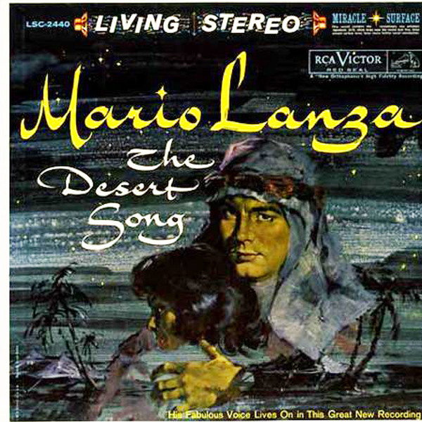 Mario Lanza - The Desert Song (LP, Sha)