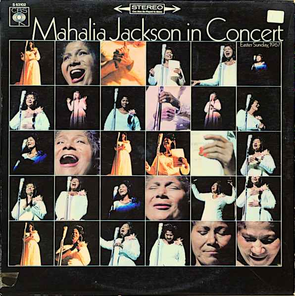 Mahalia Jackson - Mahalia Jackson In Concert Easter Sunday, 1967 (LP, Album)