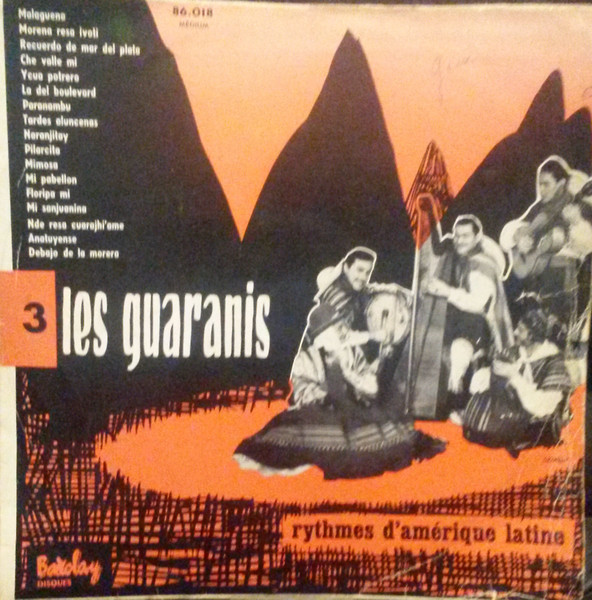 Les Guaranis - 3 - Rythmes D'Amérique Latine (LP)
