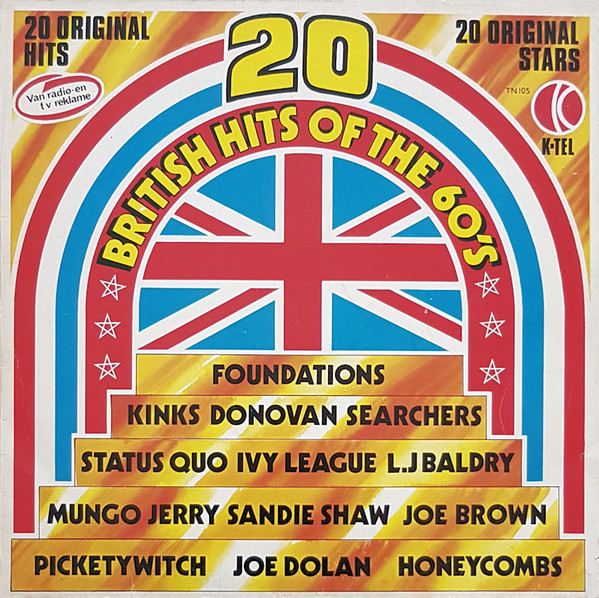 Various - 20 British Hits Of The 60's (LP, Comp)