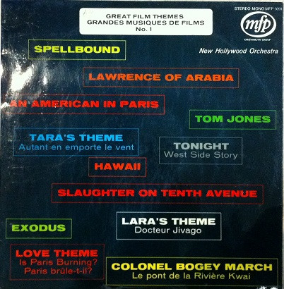 New Hollywood Orchestra - Great Film Themes No 1 (LP)