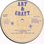 Hugh Griffiths (3) / Ranking Joe - I Need A Woman Love (12")