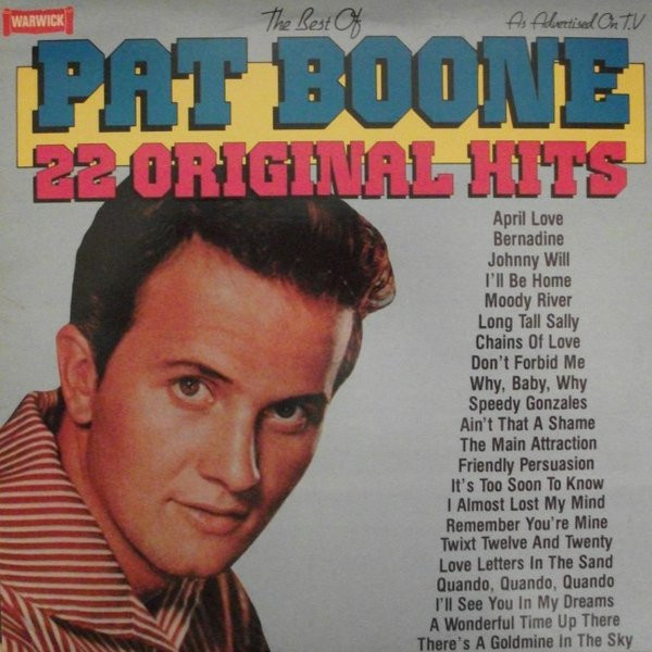 Pat Boone - The Best Of Pat Boone - 22 Original Hits (LP, Comp)