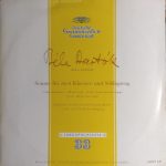 Bela Bartok* - Edith Picht-Axenfeld, Carl Seemann, L. Porth*, K. Peinkofer* - Sonate Fur Zwei Klaviere Und Schlagzeug (10", Mono)