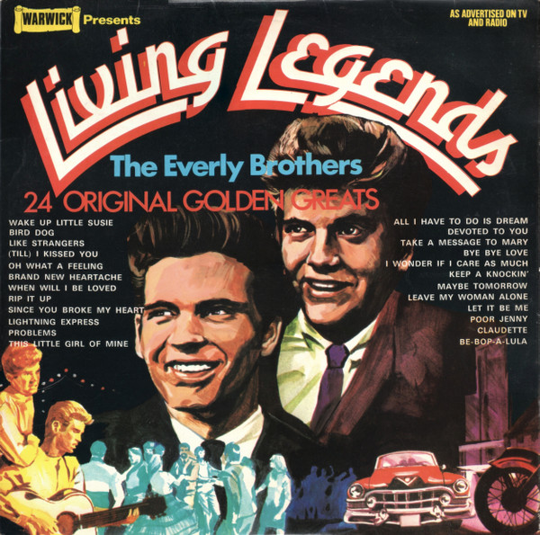 The Everly Brothers* - Living Legends (LP, Comp)