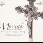George Frideric Handel* - Choir Of King's College, Cambridge*, Brandenburg Consort, Roy Goodman, Stephen Cleobury - Messiah (2xCD, Album, RE + DVD-V, Album, RE, NTSC + Box, Sl)