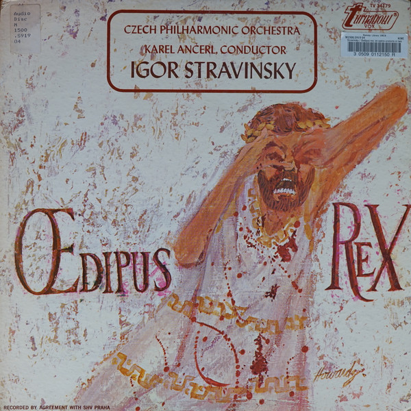 Igor Stravinsky / Czech Philharmonic Orchestra*, Karel Ančerl - Oedipus Rex (LP, Album, RE)