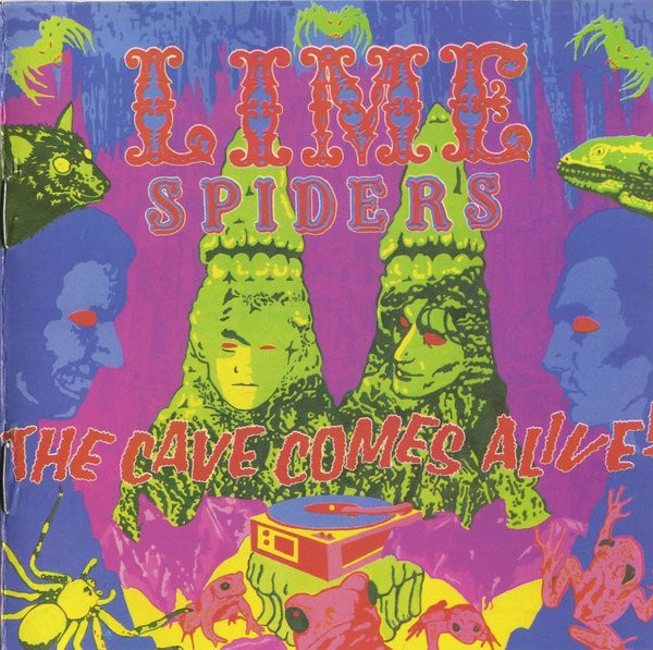 The Lime Spiders - The Cave Comes Alive! (CD, Album)