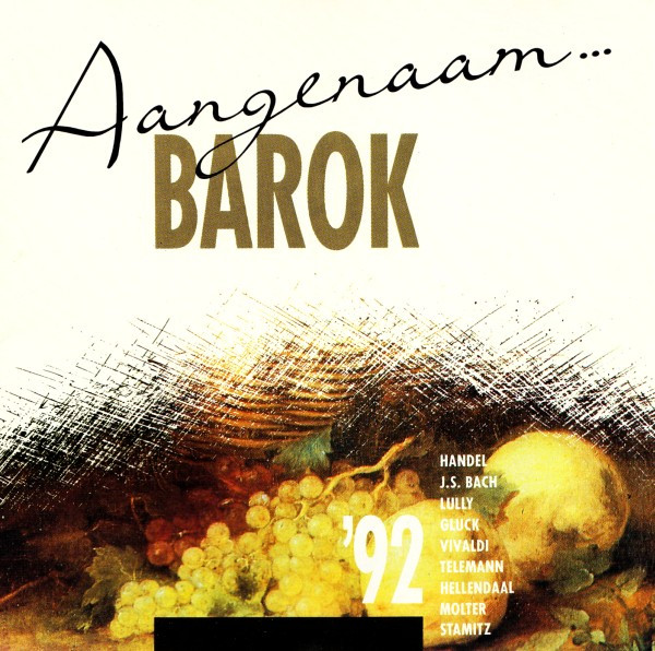Various - Aangenaam... Barok '92 (CD, Comp)