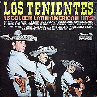 Los Tenientes - 16 Golden Latin-American Hits (LP, RP)