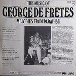George de Fretes - The Music Of George De Fretes - Melodies From Paradise (LP, Album, Comp, RE) - Afbeelding 2