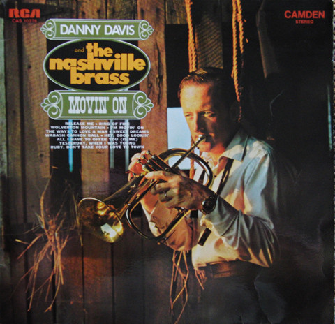 Danny Davis And The Nashville Brass* - Movin` On (LP, Album)