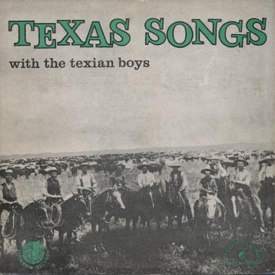 The Texian Boys - Texas Songs With The Texian Boys (LP, Tri)
