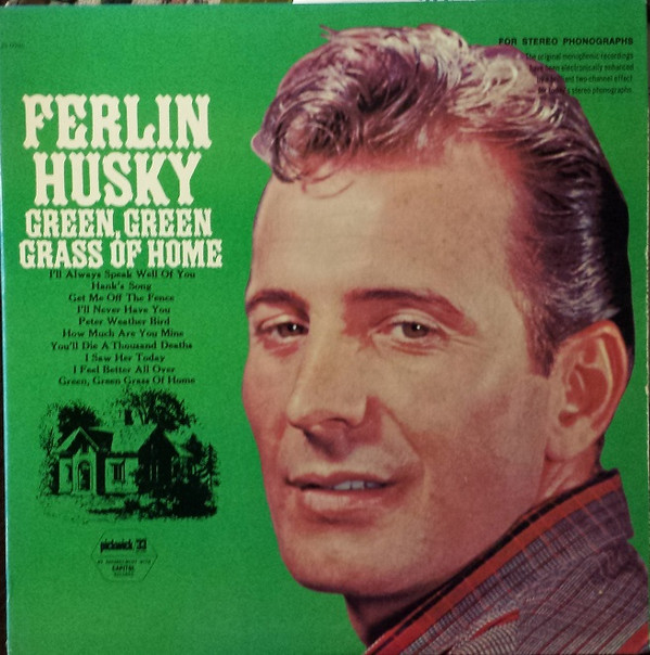 Ferlin Husky - Green, Green Grass Of Home (LP, Comp, RE)
