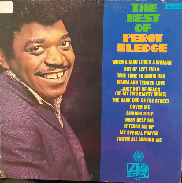 Percy Sledge - The Best Of Percy Sledge (LP, Comp, Club, RE)