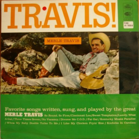 Merle Travis - Travis! (LP, Album, RE)