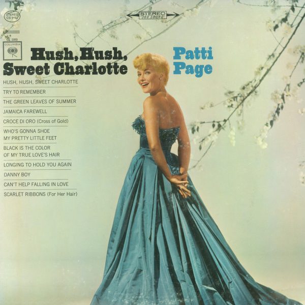 Patti Page - Hush, Hush, Sweet Charlotte (LP, Album, Pit)