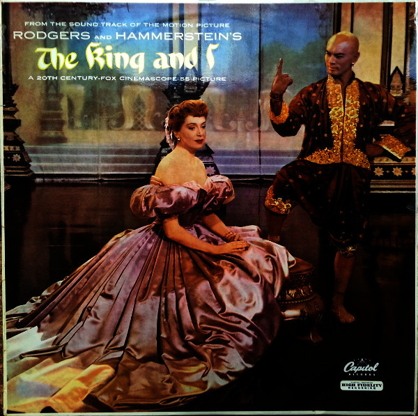 Rodgers And Hammerstein* - The King And I (Motion Picture Sound-track) (LP, Mono, RE, Rai)