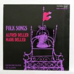 Alfred Deller, Mark Deller, Desmond Dupré - Folk Songs (LP, Album)