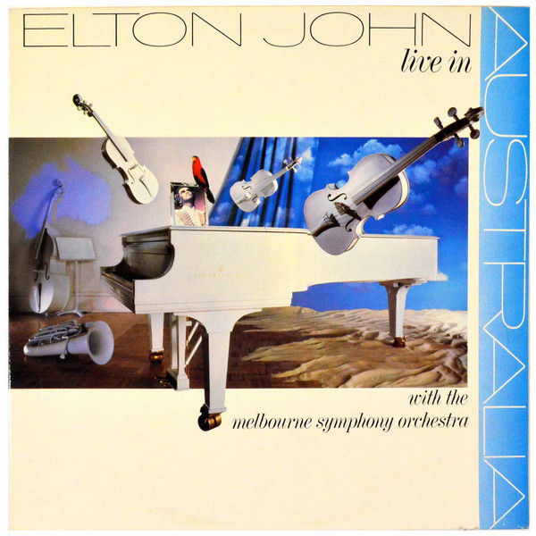 Elton John With The Melbourne Symphony Orchestra* - Live In Australia (2xLP, Album, Gat)
