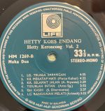 Hetty Koes Endang - Hetty Keroncong Vol. 2 (LP, Album) - Afbeelding 4