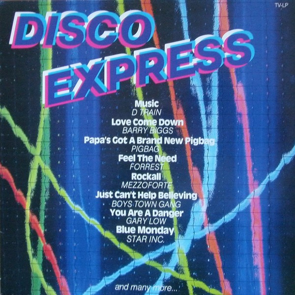 Various - Disco Express (LP, Comp, P/Mixed)