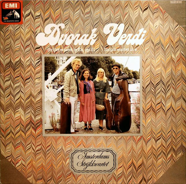Dvorak* / Verdi* - Amsterdams Strijkkwartet - Dvorak: Strijkkwartet In Es, Op. 51 • Verdi: Strijkkwartet In e (LP, Album)