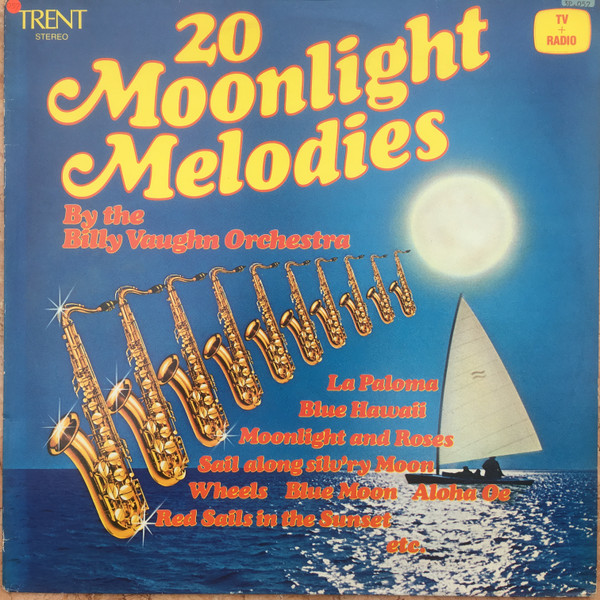 The Billy Vaughn Orchestra* - 20 Moonlight Melodies (LP, Comp)