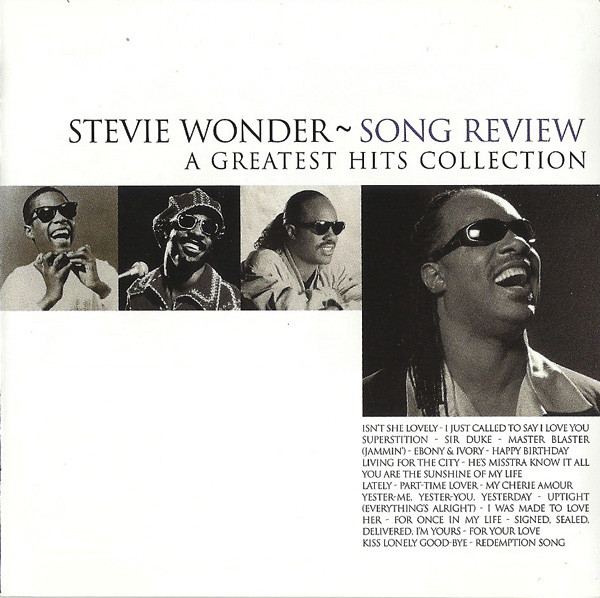 Stevie Wonder - Song Review - A Greatest Hits Collection (CD, Comp, RE, UNI)