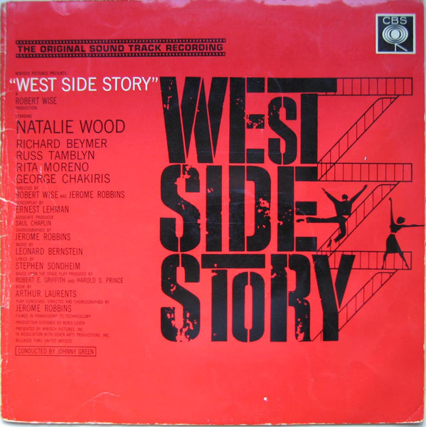 Leonard Bernstein - West Side Story (The Original Sound Track Recording) (LP, Album, Mono, Gat)