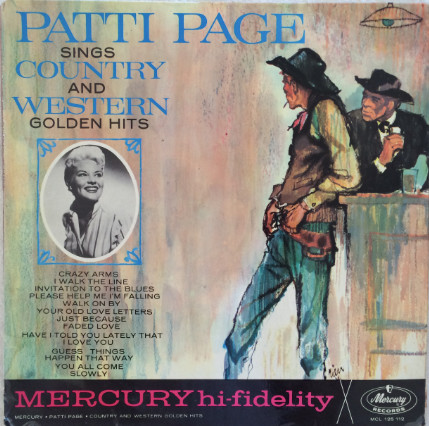 Patti Page - Patti Page Sings Country And Western Golden Hits (LP, Album, Mono, Smplr)