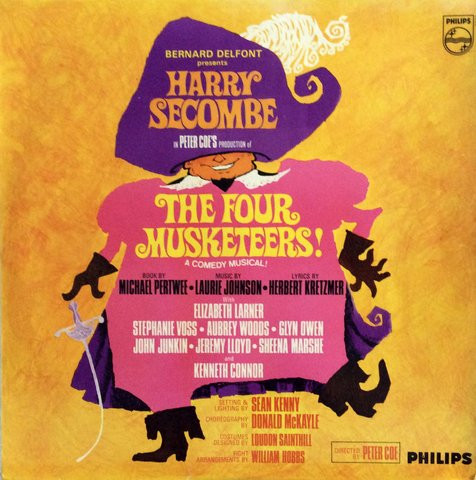 Harry Secombe - The Four Musketeers! (LP, Mono)