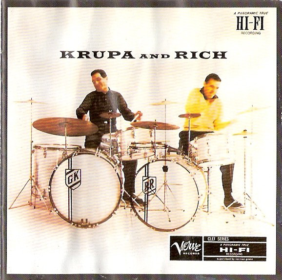 Gene Krupa - Buddy Rich - Krupa And Rich (CD, Album, RM)