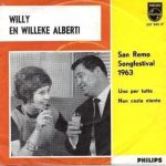 Willy En Willeke Alberti* - Uno Per Tutte / Non Costa Niente (7", Single)