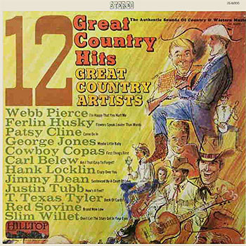 Various - 12 Great Country Artists - 12 Great Country Hits (LP, Comp)
