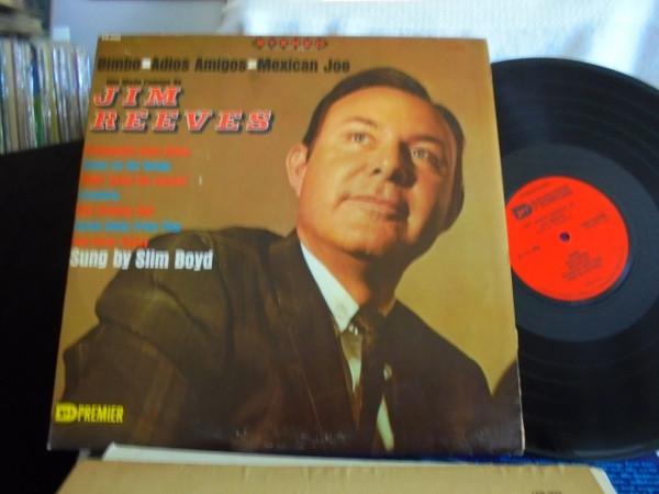 Slim Boyd - Hits Made Famous By Jim Reeves (LP, Album)